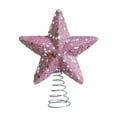 thumbnail image 5 of Steadline Festive Purple Tree Topper - Lightweight Foam Star Christmas Decor with Hollow Design for Holiday Display - Seasonal Decorative Accent, 5 of 6