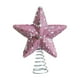 thumbnail image 5 of Estrella de plástico morada para la punta del árbol de Navidad: bola de espuma hueca de 20 cm, adorno colgante para decoración navideña, irrompible y ligera., 5 of 6