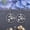 Butterfly Flowers-S, variant on Women's Moth Butterfly Sword Shape Drop Hook Earrings, Nickel-Free Gold Silver Stainless Steel Vintage Insect Fashion Jewelry for Women