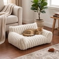 thumbnail image 5 of All-Season Washable Pet Sofa Bed with Removable Cover – 4-Piece Bolster Cushion Set, Non-Slip Base, Soft Filling for Small Dogs and Cats, 50x40cm, 5 of 7