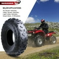 thumbnail image 5 of 2 New WANDA Sport ATV Tires 19X7-8 4PR - 10038, 5 of 8