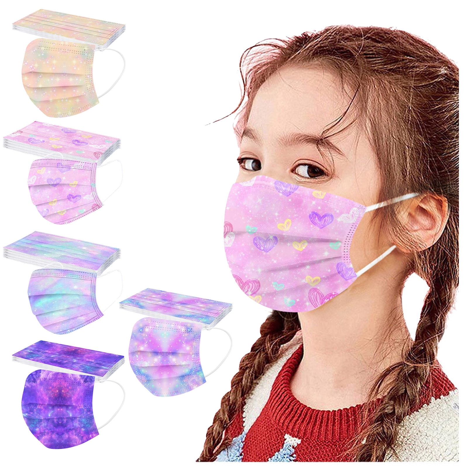 Women Children Girl Mask Cute Windproof Outdoor Dustproof Face Mask Air Filter 