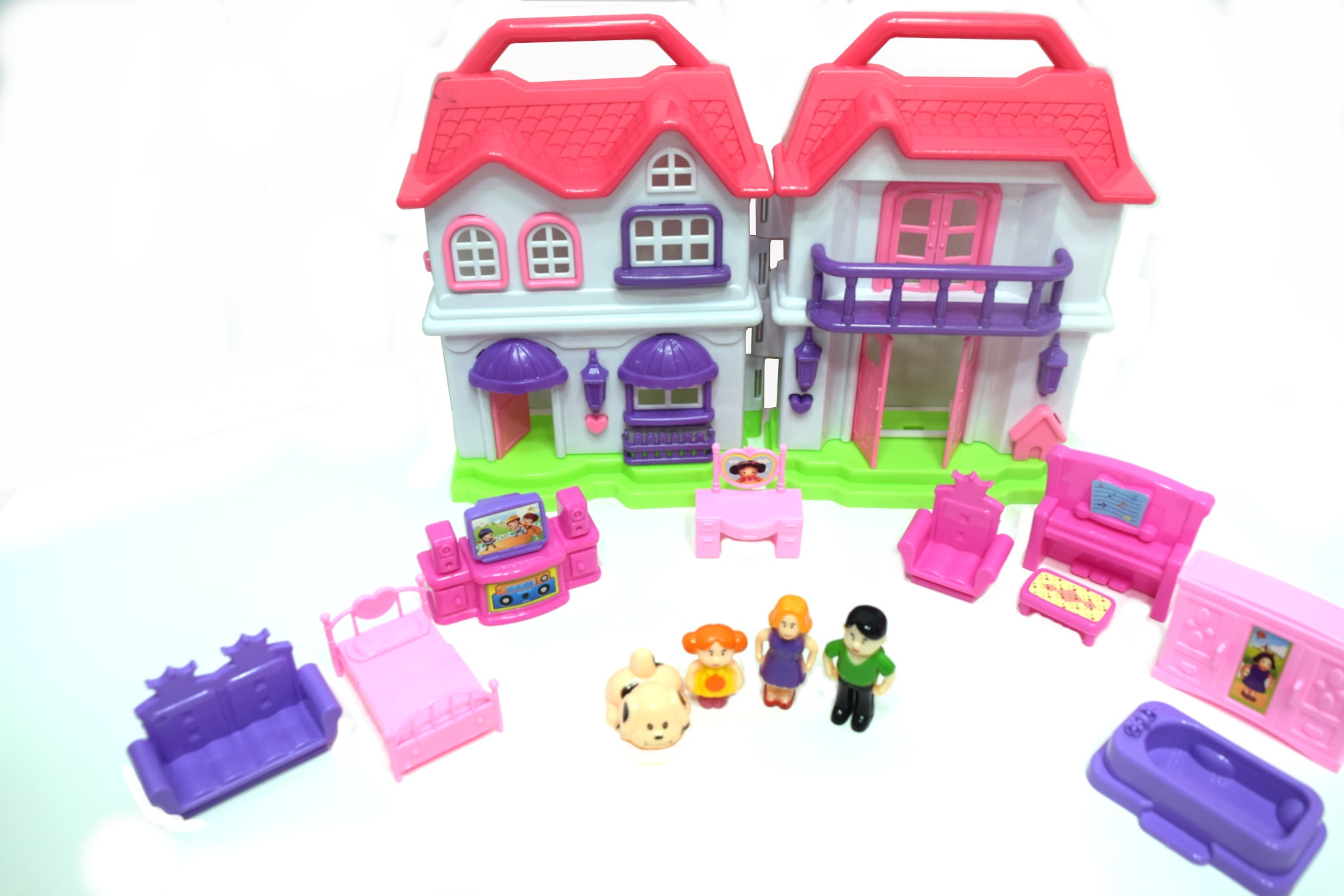 dollhouse with doorbell