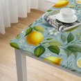 thumbnail image 4 of BANET Designer Small Green Tablecloth for Square Tables, Linen with Yellow Flowers Pattern Tablecloths,Cottage Table Cover Cloth Decorative for Kitchen Dining Room, 4 of 7
