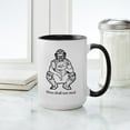 thumbnail image 4 of CafePress - Thou Shall Not Steal 15 Oz Ceramic Mug - 15 oz Ceramic Large White Novelty Mug, 4 of 4