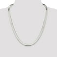thumbnail image 2 of 925 Sterling Silver 8mm Magic Herringbone Chain 20 Inch, 2 of 7
