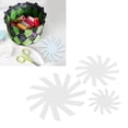 thumbnail image 4 of Panier de Rangement en Spirale Tissé, 8 Po 12 Po 15 Po Échelle Précise Règle de Découpe Précise Réutilisable pour Tricot, 4 of 7