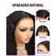 thumbnail image 4 of Peluca Megalook Hair, sin pegamento, onda profunda, 100% cabello humano, 20 pulgadas, 4 of 7