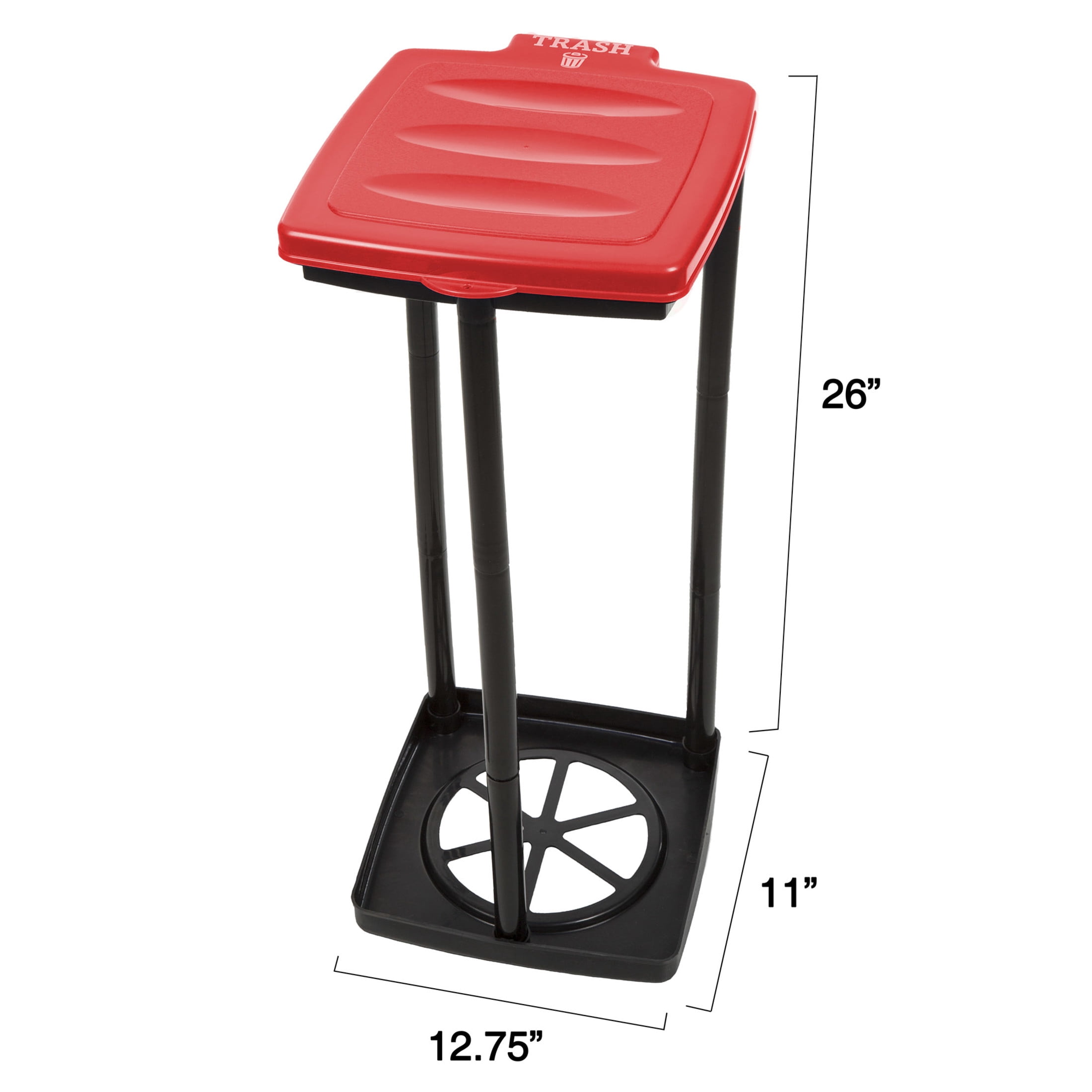 Garbage Trash Bag Holder Red Wakeman Outdoors
