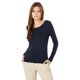 thumbnail image 1 of Camiseta Tommy Hilfiger de manga larga con cuello redondo para mujer, 1 of 1