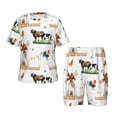 thumbnail image 1 of Balery Cute Farm Conjunto de Pijama Infantil de Manga Corta con Estampado – Ropa de Dormir de Algodón Suave-Small, 1 of 6