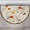 Multicolour 4, variant on CURLYOOT Fox Painting Half Round Door Mat 24'' x 36'', Indoor Outdoor Entrance Rug, Semi Circular Area Rug, Non Slip Washable Absorbent Doormat, Laundry Room Rug