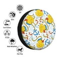 thumbnail image 5 of Balery Ducks And Anchorstire Cover Waterproof Dust-Proof, Universal Spare Wheel Tire Cover For Trailer, Rv, Suv Truck And Vehicle Camper Accessories-15 Inch, 5 of 9