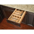 thumbnail image 2 of Rev-A-Shelf 4WTCD-21SC-1 18-Inch Tiered Cutlery Drawer Organizer with Soft-Close, 2 of 6