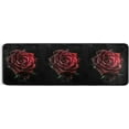 thumbnail image 5 of Dreamtimes Romantic Red Rose Hallway Runner Rug 2'x6' Kitchen Rug with Rubber Backing Valentines Gifts Non Slip Entryway Rug Runner Washable Soft Area Rug for Hallway Bedroom Kitchen Decor, 5 of 6