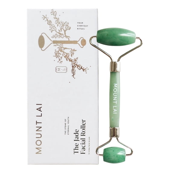 Jade Facial Roller Mount Lai Anti-Puffing para esculpir la piel