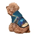 thumbnail image 5 of Haiem Sunshine Underwater Sand Turtle for Winter Dog Hoodie Sweatshirts with Pockets Warm Dog Clothes for Small Dogs Chihuahua-X-Small, 5 of 7