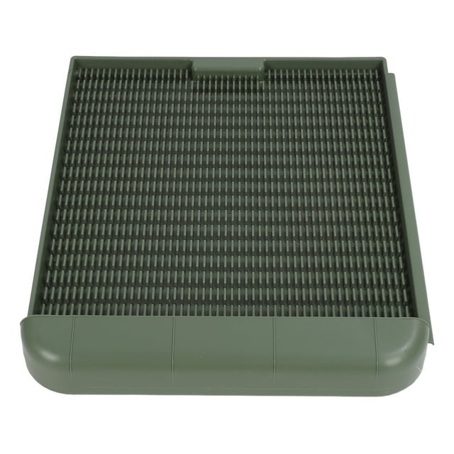 Dog Potty Tray Washable Reusable, Keeps Feet Clean, Easy to Clean, PP Material, for Small Medium Large Dogs