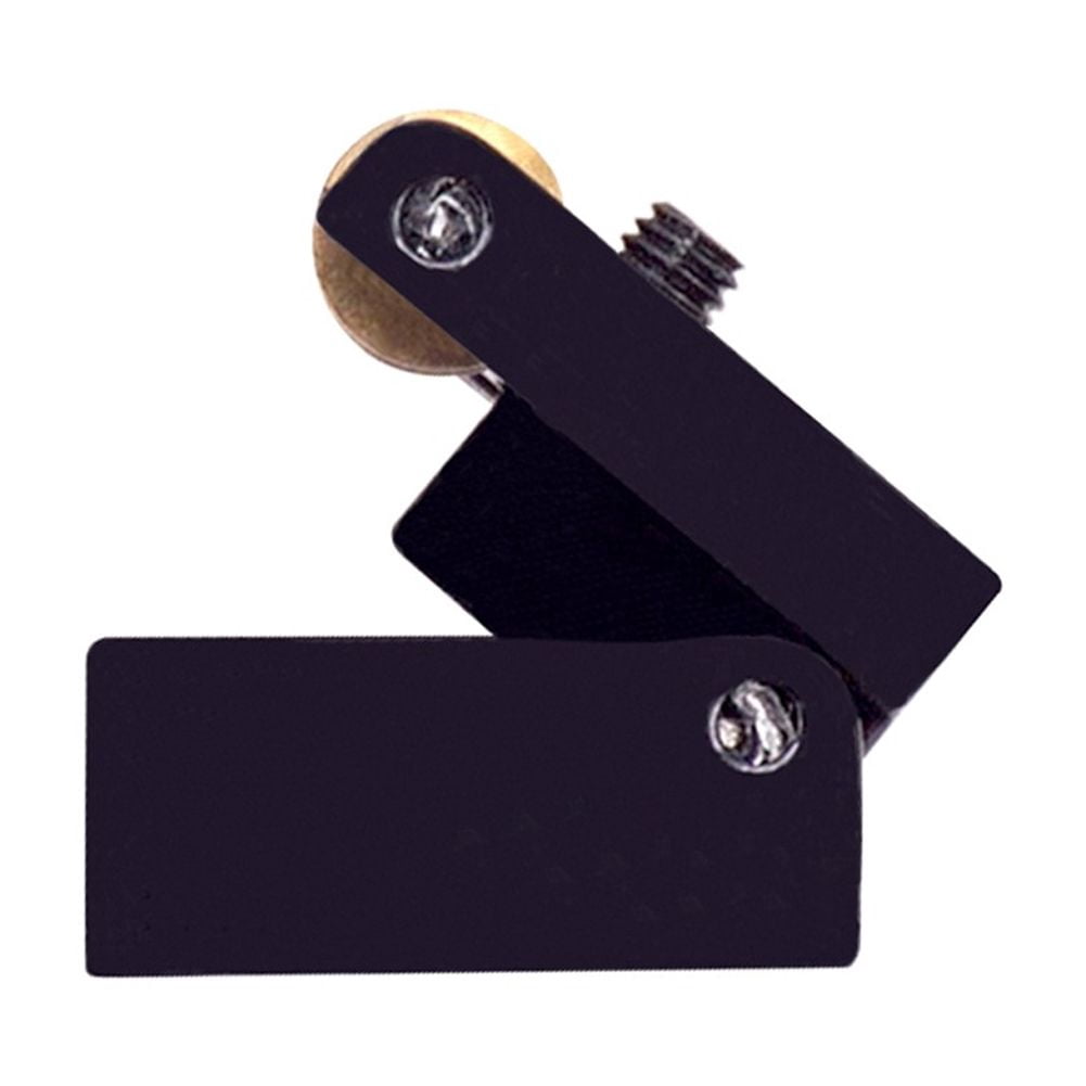 Headless For Electric Guitar Bridge with Roller Saddle in Sleek Black Finish