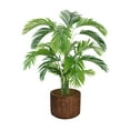 thumbnail image 1 of Artificial Faux Real Touch 5.42 Feet Palm Tree With Planter, 1 of 1