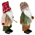 thumbnail image 3 of Standing Nordic Gnomes Christmas Decorations - 4.75" - Set of 2, 3 of 7