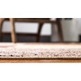 thumbnail image 4 of Unique Loom Automne Collection Abstrait Damier Casual Chaud Tapis Rond Tonique, 8 Pieds, Beige/marron Foncé, 4 of 5