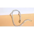 thumbnail image 3 of Fashion Jewelry 925 Sterling Silver CZ Women Round Tennis Chain Link Bracelet, 3 of 9
