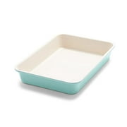 GreenLife 9x13 Ceramic Non-Stick Cake Pan, Turquoise, Rectangle