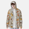 thumbnail image 4 of Balery Cute Dog Men's Women's UPF 50+ Sun Protection Lightweight Hoodie Performance Long Sleeve Shirt for Fishing Running-XX-Large, 4 of 9