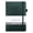 Green, variant on VHXWUGN 2027 Diary-2027 Daily Planner,Day per Page,Leather Academic Year Diaries from Jan to Dec,Journal Notebook,A5 Week to View Diary, Monthly Planner with Pen Loop, Red