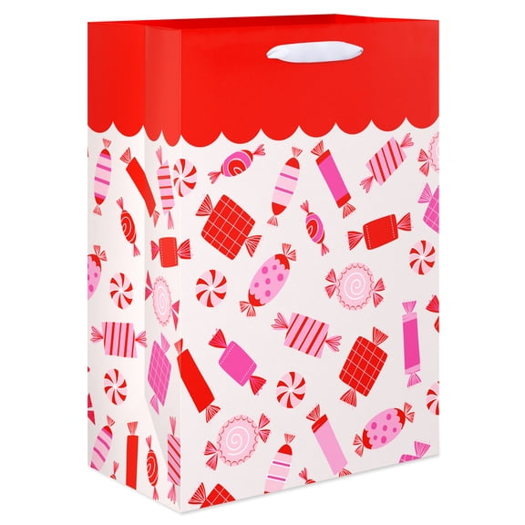 American Greetings 10 in. Valentine's Day Gift Bag, Candy Toss (1-Count)