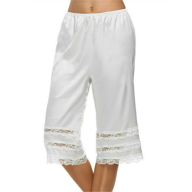 ZAXARRA - US Women Lace Safety Short Pants Skirt Under Briefs Shorts ...