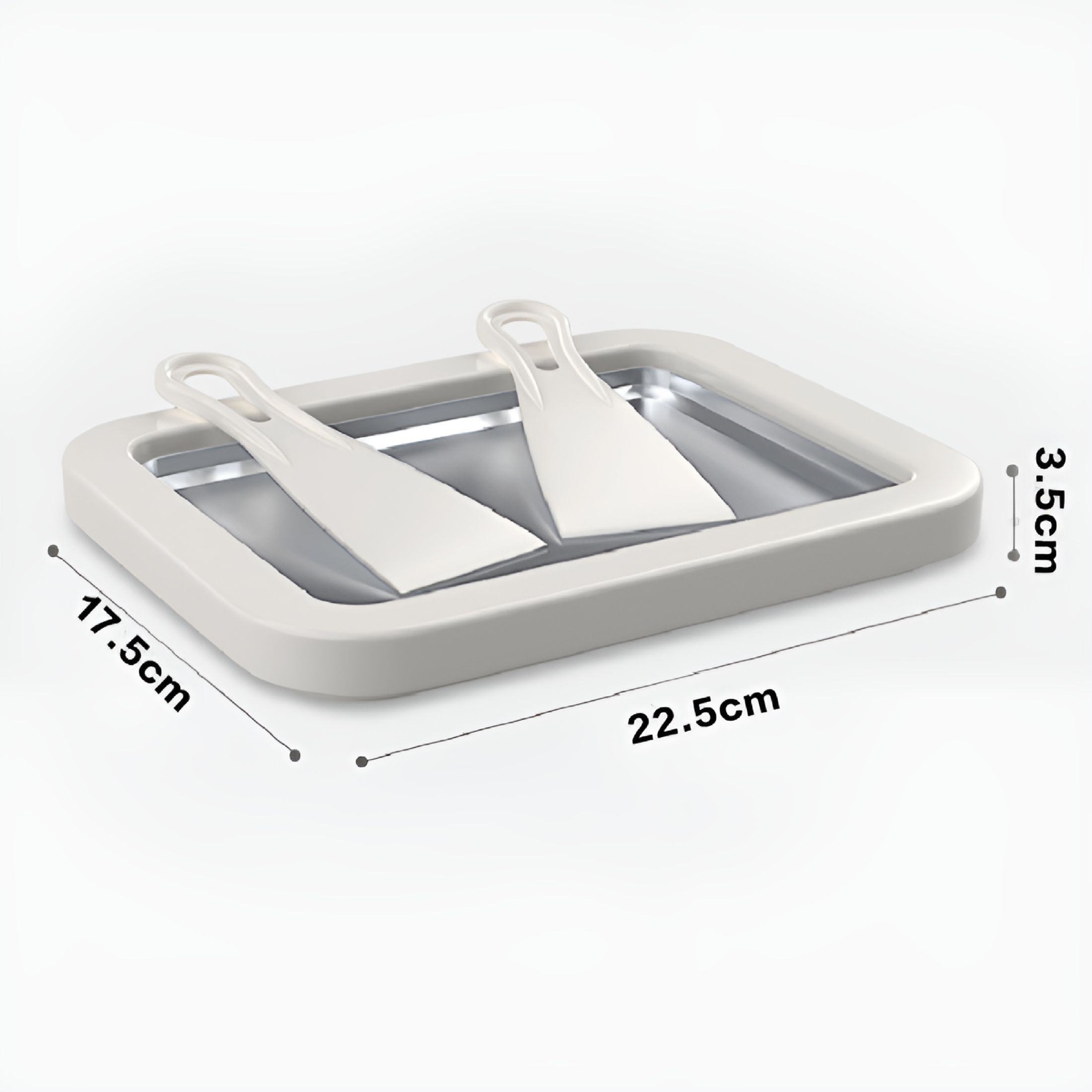 ACDANC 2026 New Ice Cream Roll Maker Rolled Ice Cream Machine Sweet Pan Instant Cold with 2 Spatulas for Making Rolled Ice Cream Yogurt for Home,Party,Kitchen,Dessert Shop,Cafe,Kids