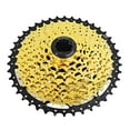 thumbnail image 3 of Piñón de de 9/ Cassette separado para de montaña, rueda de volante de repuesto de s durables - 9 42T dorado 9 velocidades 42T dorado SM SunniMix Cassette de rueda libre de bicicletas, 3 of 8