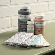 (3 pack) Waverly Inspirations Chalk Paint, Ultra Matte, Ivory, 8 fl oz