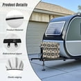 thumbnail image 5 of Yuyamidu Aztec Ethnic Gemoetric RV Propane Tank Cover, Double 20 LB Propane Tank Cover Table with Zipper, Waterproof Gas Cylinder Protection for RV, Travel Trailer, Camper, 5 of 8