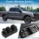 thumbnail image 2 of Interruptor de ventana eléctrica Unique Bargains para Ford F-150 2011-2014 Interruptor de control de ventana ABS negro lado del conductor delantero, 2 of 7