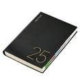 thumbnail image 2 of CheAAlet 2025 Weekly Planner Notebook, Hardcover Calendar with Monthly Tab and 80gsm Paper, Daily Office Organizer for 2025 Black, 2 of 9