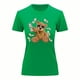 thumbnail image 3 of Playera Blusa de Oso Millonario con Dólares Dinero Ropa De Mujer Color Verde Talla Chica Marca Emil SaEs, 3 of 4