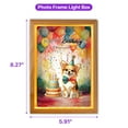 thumbnail image 5 of Happy Birthday to Chihuahua Kitten Party Balloons Cake Acrylic Plaque with Wood Photo Frame Box Dog Lover Gifts Idea Light Box - 00027, 5 of 5