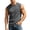 Dark Gray-1, variant on Mens Tank Tops Textured Sleeveless Streetwear T Shirts Workout Muscle Gym Shirt with Pocket Crew Neck Breathable Athletic Tee