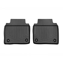 WeatherTech Custom Fit FloorLiners compatible with 2013-2017 Lexus LS - 2nd Row (2-Piece Liner), Black