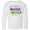AA-White, variant on Inktastic I Love Mardi Gras Confetti Long Sleeve Youth T-Shirt