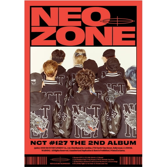 NCT 127 - The 2nd Album 'NCT #127 Neo Zone' [C Ver.] - Music & Performance - CD