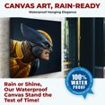thumbnail image 4 of Wolverine Canvas Wall Art by DreamController- 14x14 inches Marval Wall Decor | HD Printed & Wooden framed wall art | Modern Wall Decor for Bedroom, Living Room, Office, Kids Room | Made in USA, 4 of 5
