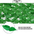 Sunrise 6'X14' Faux Laurel Leaf Privacy Fence Screen Artificial Leaves