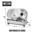 thumbnail image 2 of Rebanadora De Jamón Y Carne Weston Inoxidable Eléctrica, 2 of 8