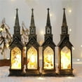 thumbnail image 6 of Christmas Mini Religious Lantern - Outdoor & Indoor Christmas Decoration with Wind Light House Design,Creative Candle Night Light for Home Decor,Easy Plug-in Use,Festive Gift Idea for Holidays, 6 of 8