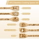 thumbnail image 2 of Juego de 6 utensilios de cocina de bambú, cucharas de cocina de madera grabadas, espátula de bambú para tallar, cuchara de cocina de madera., 2 of 7