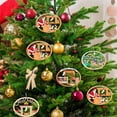 thumbnail image 4 of Navidad Natividad Colgante De Madera Adornos Adornos Con Hueco Tallado Para La Decoración De La Fiesta De Navidad seitruly HA042674-02, 4 of 6